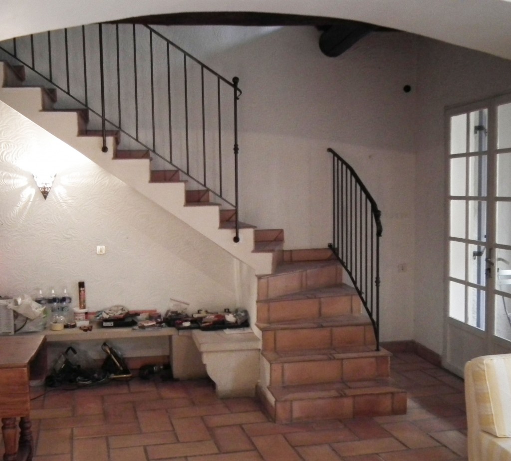 New stair railing! | Chez Mirabel